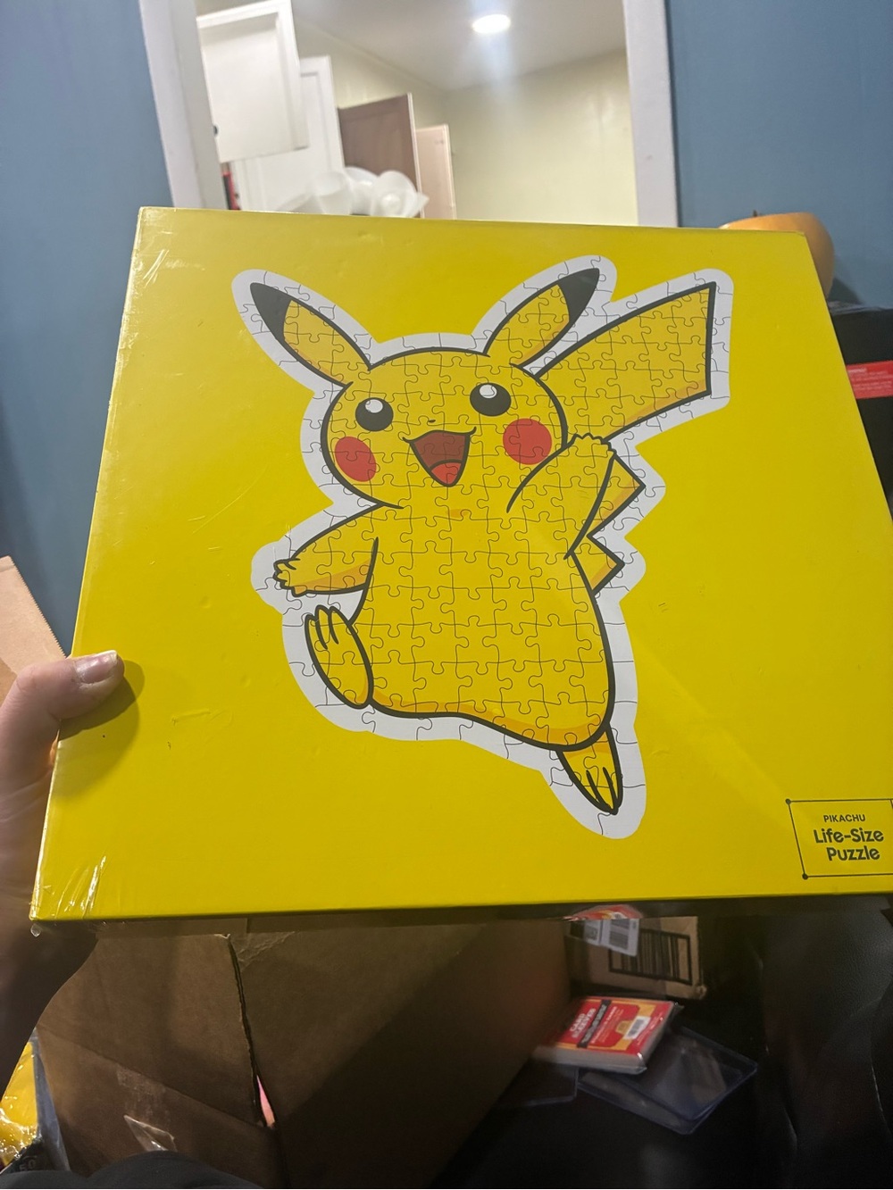 Pikachu Life-Size Puzzle - Yellow Kids Toy